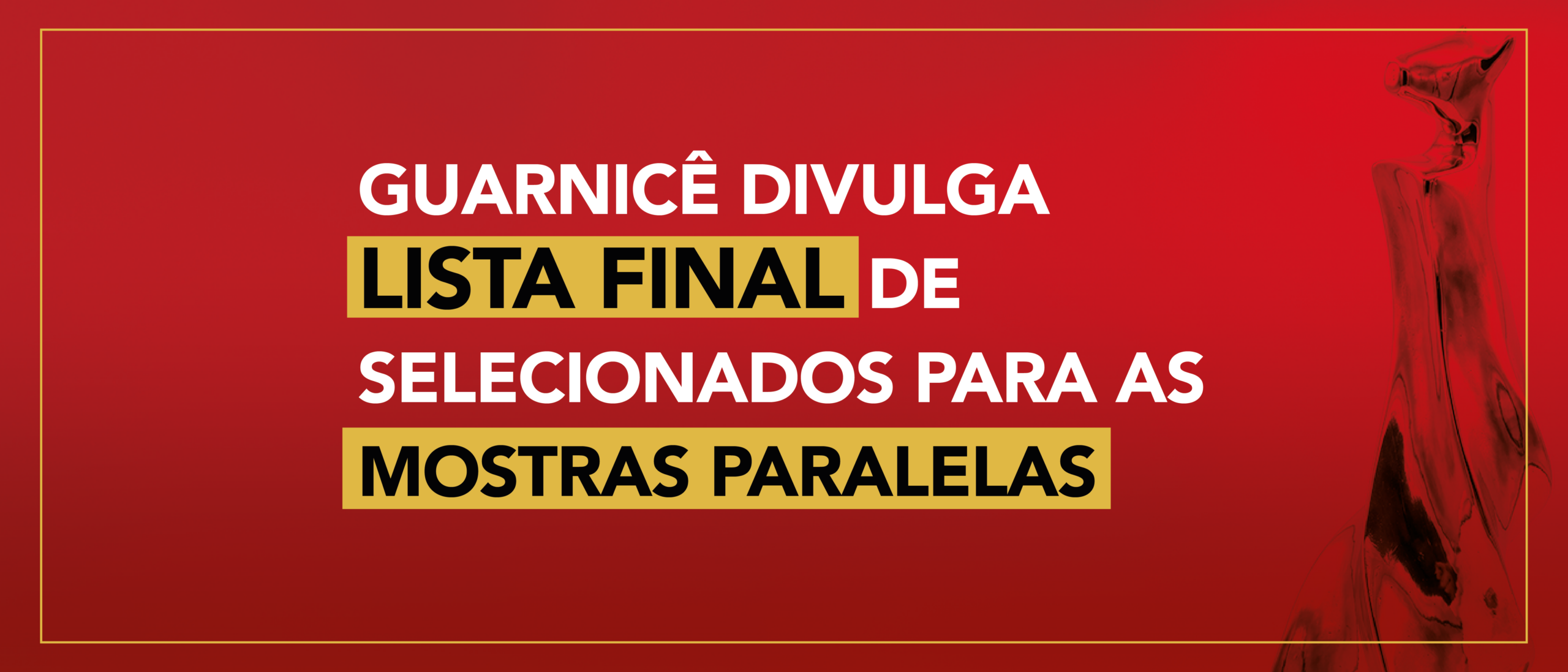 Festival Guarnicê de Cinema divulga lista final de selecionados para as mostras paralelas da edição 2026